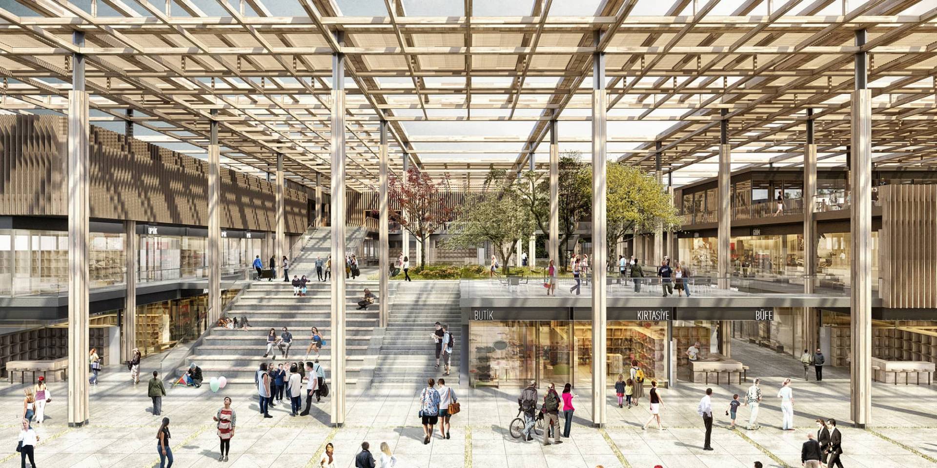 1st Prize, Çanakkale Retail & Community Center National Architectural Competition